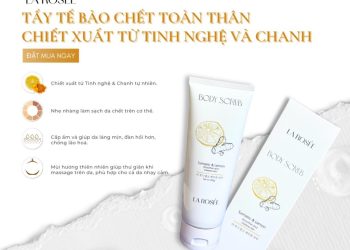 Tẩy Tế Bào Chết Toàn Thân Chiết Xuất Từ Tinh Nghệ &Amp; Chanh La Rosée